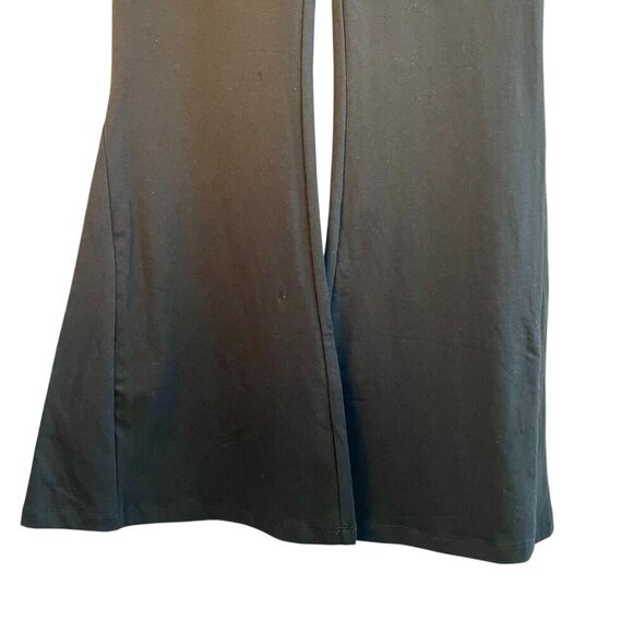 NWT Aerie Offline Fold Over Hi-Rise OG Super Flare Black Workout Pants Womens XS - Picture 6 of 10